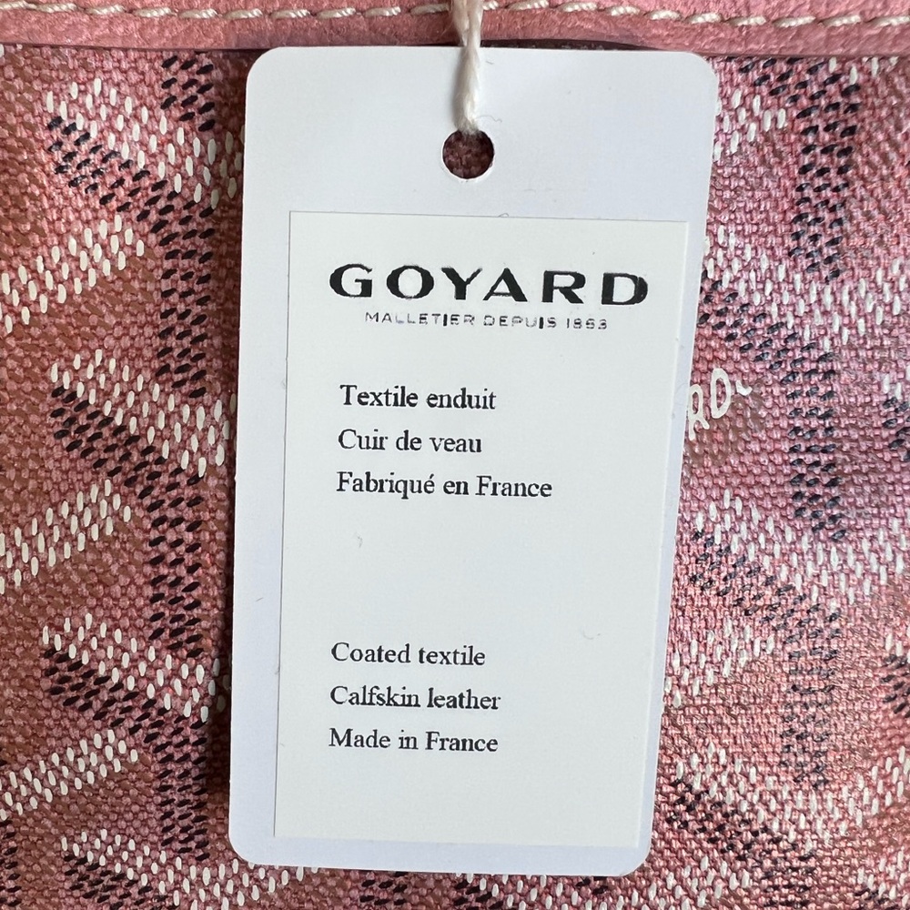 Goyard Saint Louis GM bag Limited Edition Pearly Coral Iridescent NWT - Picture 3 of 10